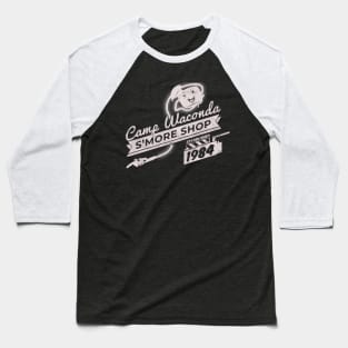 Retro Camp Waconda S'MORE Shop Baseball T-Shirt